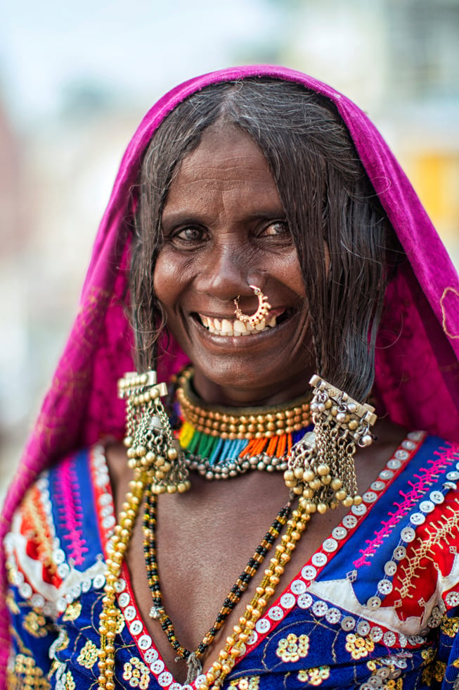 Indian Tribal women- India.